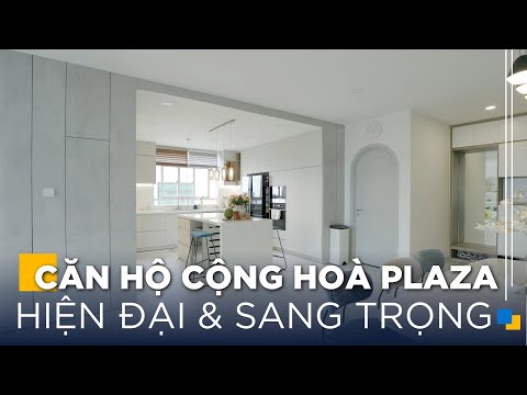 The Perfectly Beautiful White Tone Plaza Apartment Experience | An Cuong x S.Housing