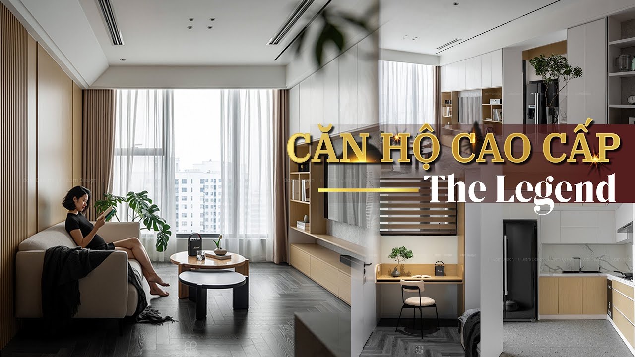 Explore the 120m2 Apartment in The Legend Luxury Condominium Complex | An Cuong Wood x 8AM
