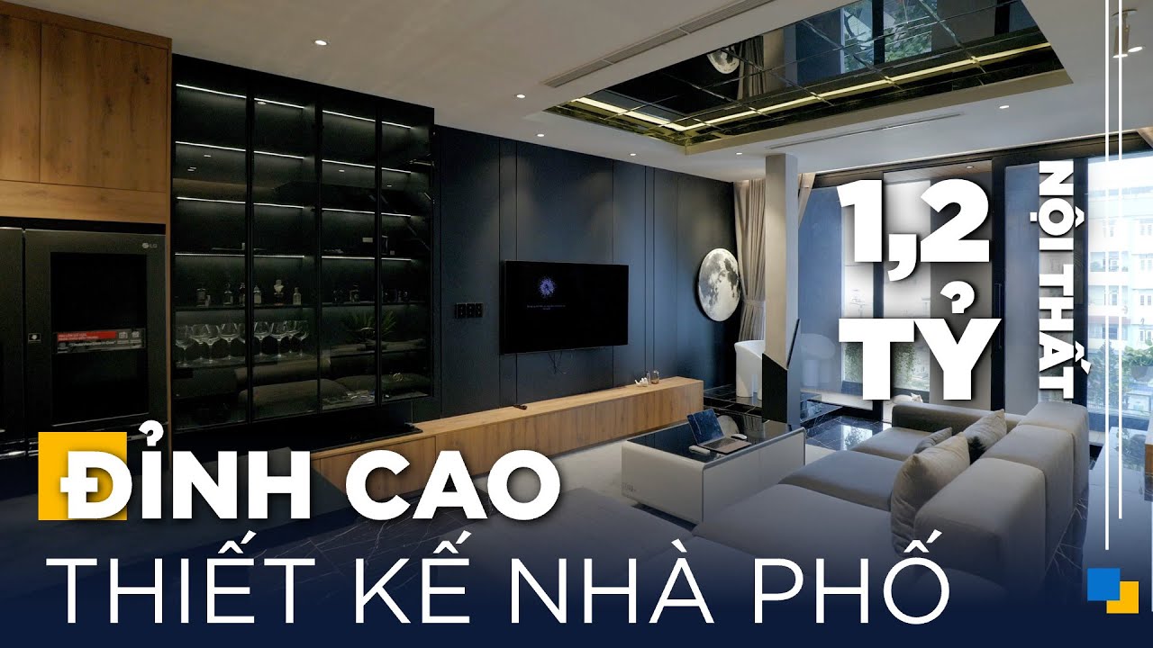 Townhouse Class 1.2  Billion For Modern Style Furniture | Wood An Cuong x Ha Thanh Phat & VinhKhoaArc
