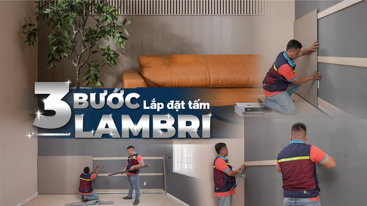 3 Easy and Professional Steps to Install Lambri Panels