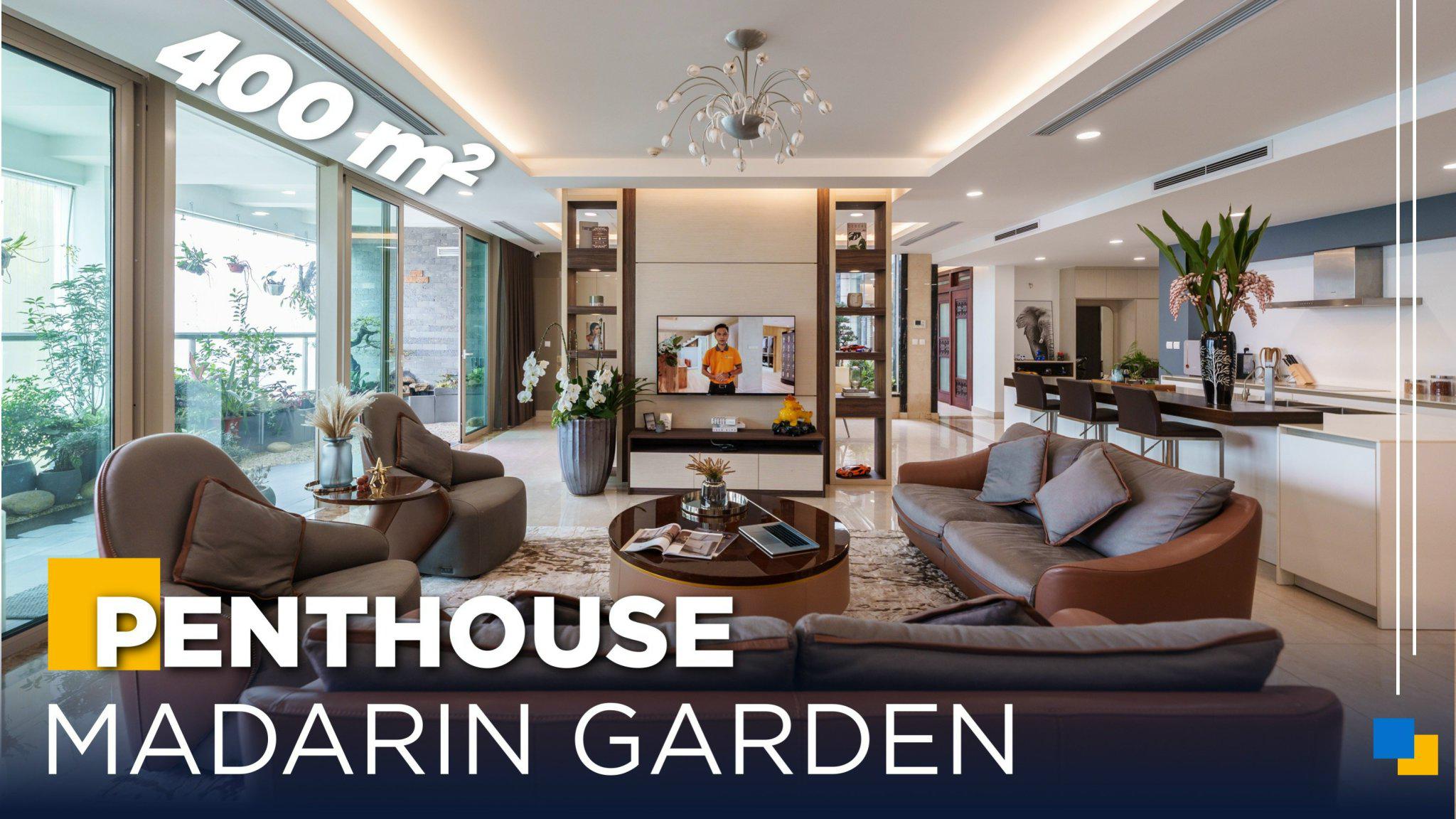 Penthouse 400m2 Madarin Garden Siêu Đẳng Cấp | Gỗ An Cường x Nội Thất 399 