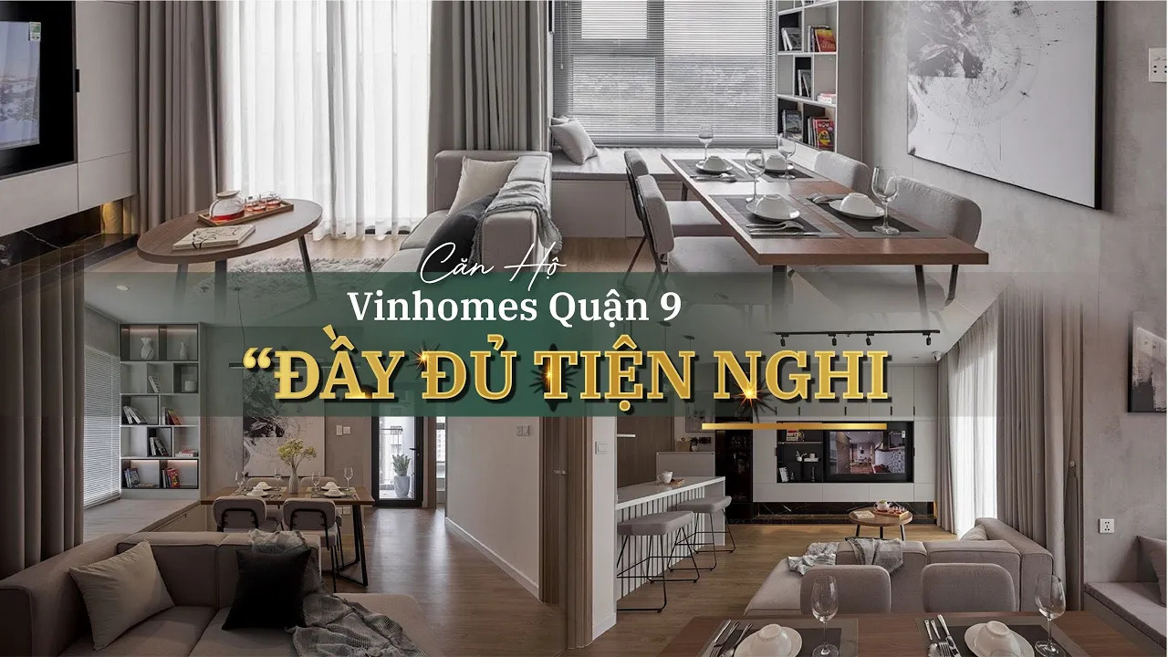 Close-up of a 2+1 Vinhomes Grand Park Apartment in District 9 with Full Amenities | An Cuong x Nam Ninh Interior