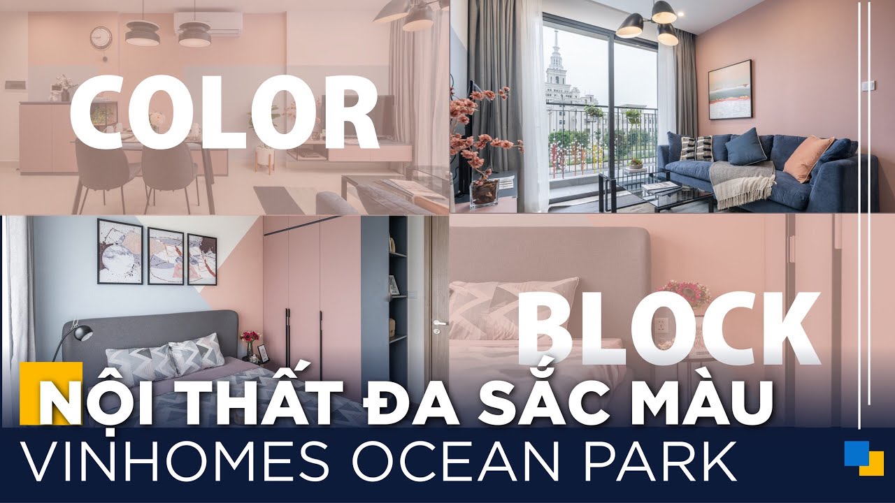 Impressive Interior Color Block Vinhomes Ocean Park Apartment | An Cuong Wood x BACAY