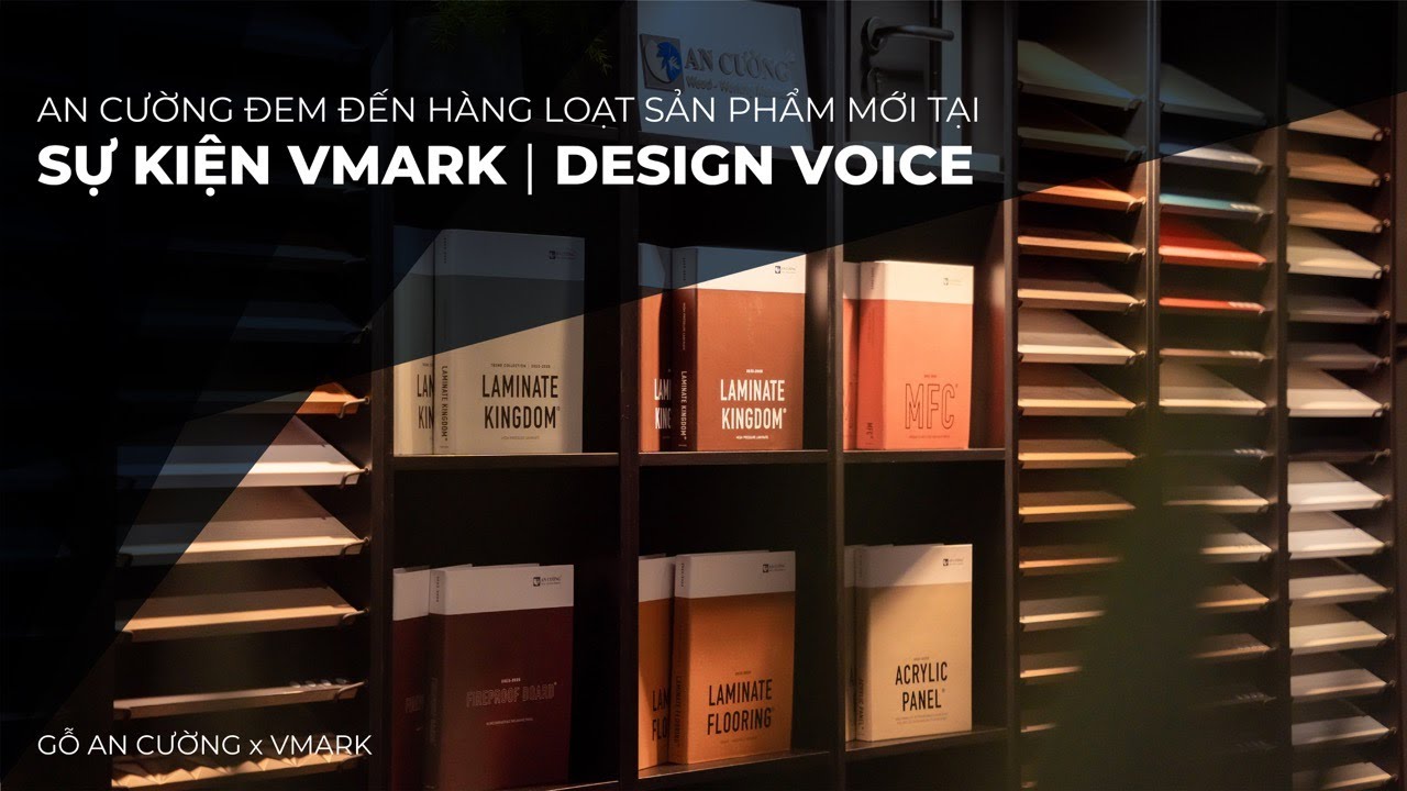 An Cuong Introduces a Series of New Products at the Vmark - Design Voice Event